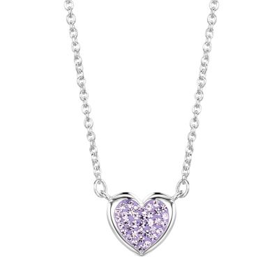 OSO Silver Lavender Heart Pendant - Product number 9340270