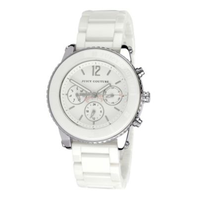 Juicy Couture ladies' white ceramic bracelet watch - Product number 9342036