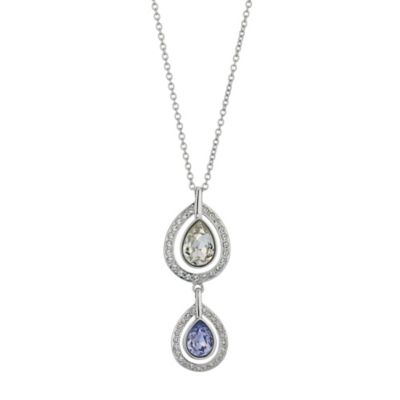 Swarovski Mila Provence lavender pear drop pendant - Product number 9342494