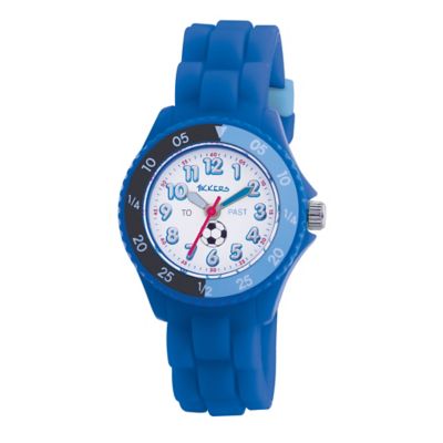 Tikkers Teach Blue Silicone Strap Watch - Product number 9343903