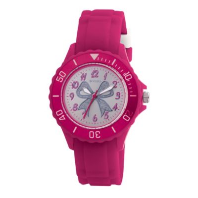 Tikkers Teach Pink Glitter Bow Watch - Product number 9344020