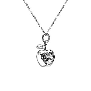 Hot Diamonds Silver & Diamond Apple Pendant