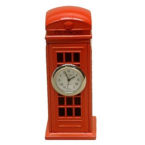 Miniature Red Phone Box