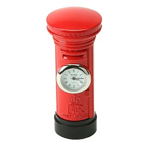 H Samuel Miniature Red Post Box