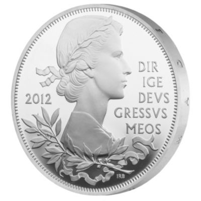 Diamond Jubilee Silver Crown Coin - Product number 9351000