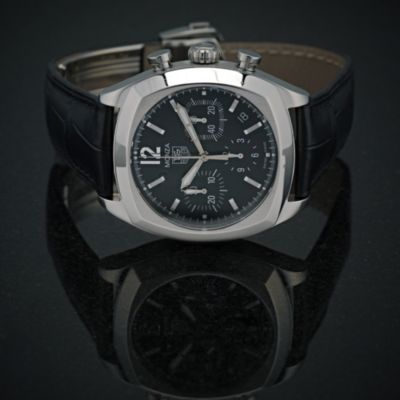 Pre-owned Tag Heuer Monza men's leather strap watch - Product number 9357629