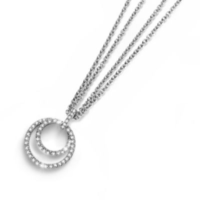 Oliver Weber Double Crystal Set Circle Pendant - Product number 9358730