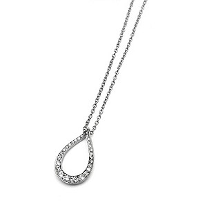 Oliver Weber Crystal Teardrop Pendant