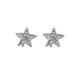 Oliver Weber Crystal Star Stud Earrings