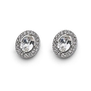 Oliver Weber Vintage Crystal Stud Earrings