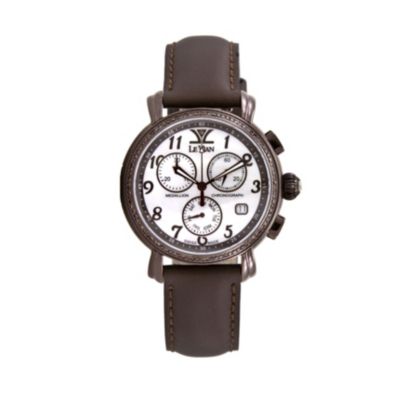 Le Vian brown strap watch - Product number 9363440