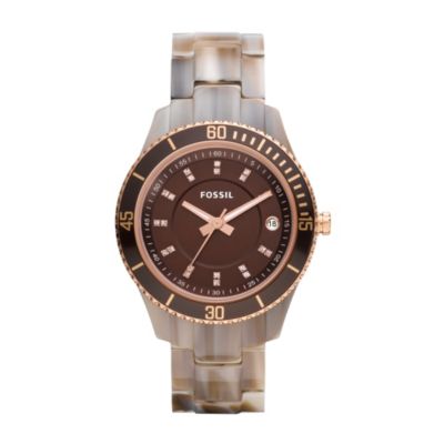 Fossil Ladies' Brown Bracelet Watch - Product number 9364447