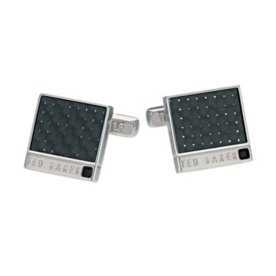 Ted Baker Provo men's black square cuff links - Product number 9371354