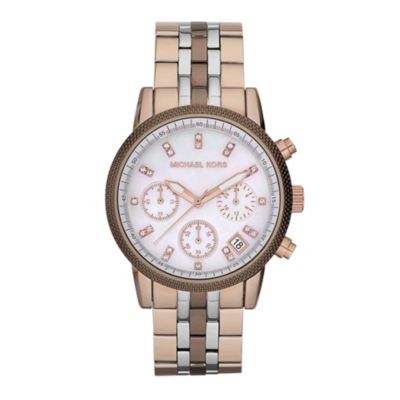 Michael Kors Tri colour ladies' bracelet watch - Product number 9384642