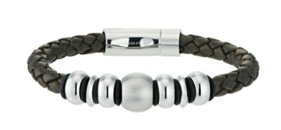 Fred Bennet Leather and Stainless Steel Bracelet - Product number 9395857