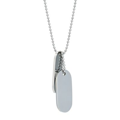 Fred Bennet Stainless Steel Oval Dog Tag Bracelet - Product number 9395865