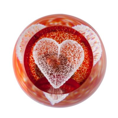 Special Memories Red Heart Paperweight