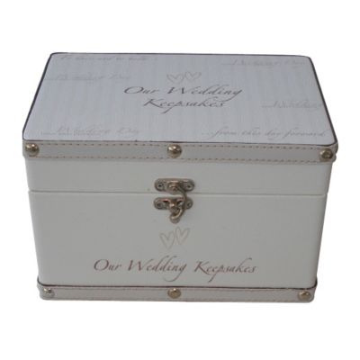 Special Memories Wedding Keepsake Box.