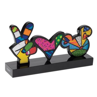 Disney Britto Peace & Love Plaque - Product number 9406603