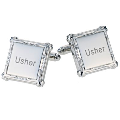 Mens Square Heritage Usher Cufflinks