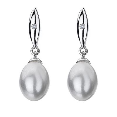 Hot Diamonds silver diamond & pearl earrings - Product number 9413057
