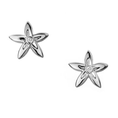 Hot Diamonds silver diamond set flower stud earrings - Product number 9413243