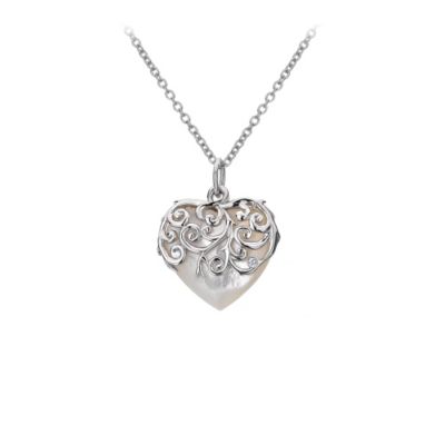 Hot Diamonds mother of pearl love heart pendant - Product number 9413251