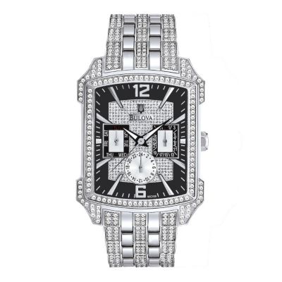 Bulova Men's Crystal Encrusted Chronograph Watch - Product number 9415637