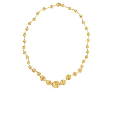Marco Bicego 18ct yellow gold boule graduated necklace - Product number 9420843