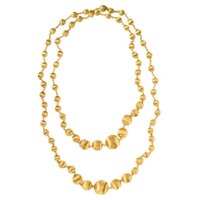 Marco Bicego 18ct yellow gold double layer necklace - Product number 9420851