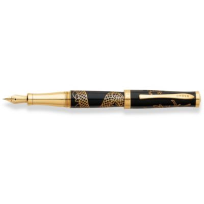 Cross China black & 18ct gold fountain pen - Product number 9431861