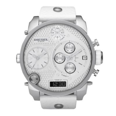 Diesel Men's White Strap Watch - Product number 9435344