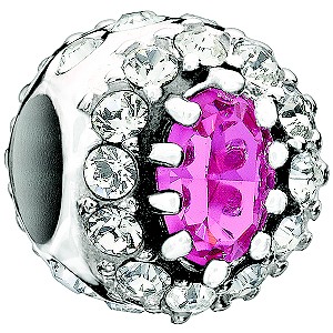 Chamilia Silver Pink Royal Bead