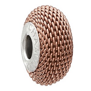 Chamilia Pink Mesh Bead