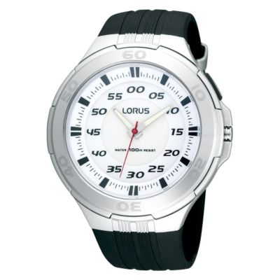 Lorus Sports Men's Back Rubber Strap Watch - Product number 9437878