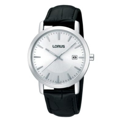 Lorus Men's Back Mock Croc Leather Strap Watch - Product number 9438203