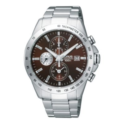 Lorus Men's Stainless Steel Chronograph Watch - Product number 9444513
