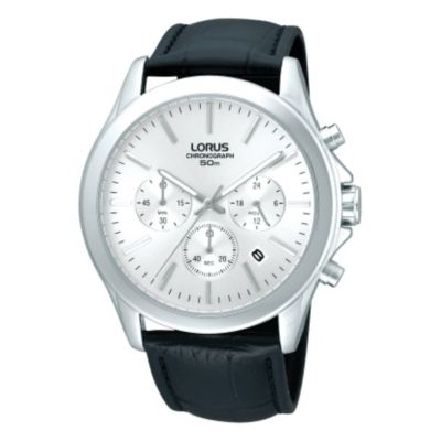 Lorus Men's Silver Chronograph Dial Strap Watch - Product number 9445862