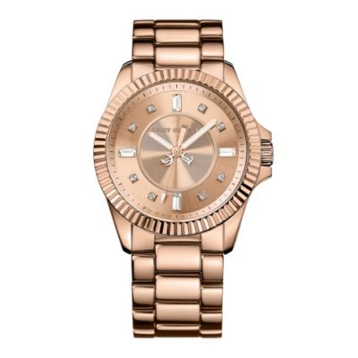 Juicy Couture rose gold-plated stone set bracelet watch - Product number 9446214