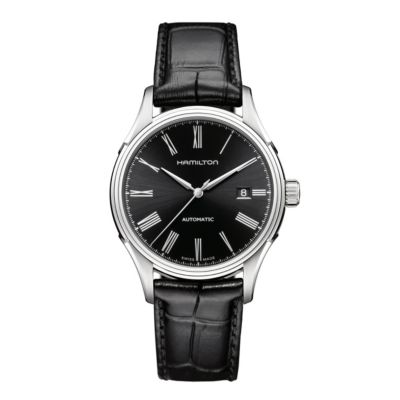 Hamilton men's automatic black strap watch - Product number 9446435