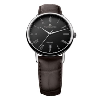 Maurice Lacroix men's black dial automatic strap watch - Product number 9446753
