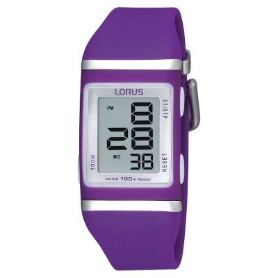 Lorus Children's Purple Digital Watch - Product number 9447679