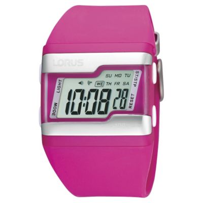 Lorus Ladies' Pink Digital Watch - Product number 9447814