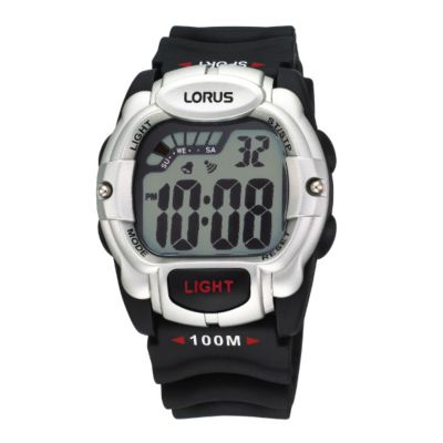 Lorus Black Strap Digital Watch - Product number 9449450