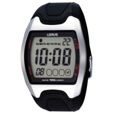 Lorus Men's Black Digital Watch - Product number 9449493