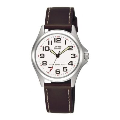Lorus Lumibrite Ladies' Brown Strap Watch - Product number 9454551
