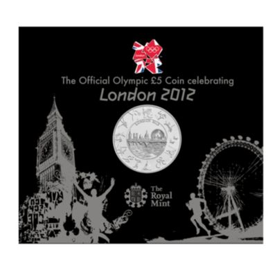 The London 2012 Olympic Brilliant Uncirculated �5 Coin - Product number 9454748