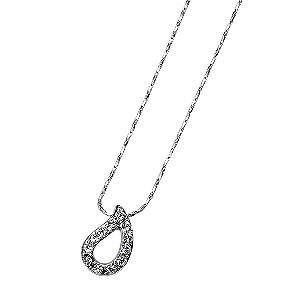 Oliver Weber Crystal Teardrop Pendant