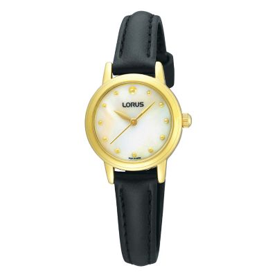 Lorus Ladies' Gold-Plated & Leather Strap Watch - Product number 9458670