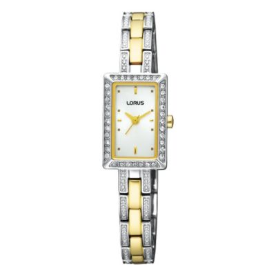 Lorus Ladies' Two Tone Swarovski Stone Set Watch - Product number 9462899